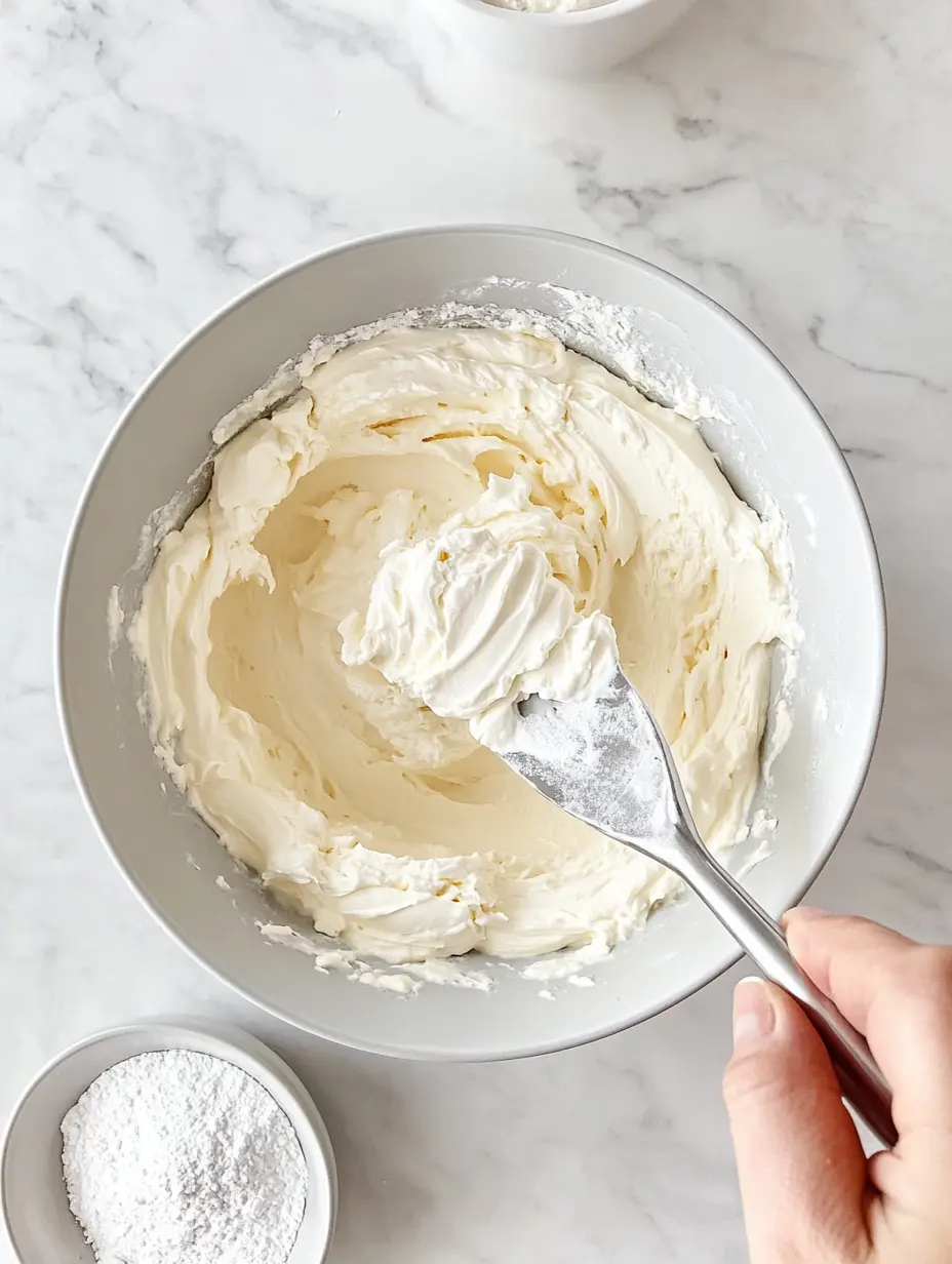 Mascarpone Cream for Puff Pastry Tart with Mascarpone Cream and the Juiciest Berries Bowl of mascarpone cream for puff pastry tart with mascarpone cream and the juiciest berries