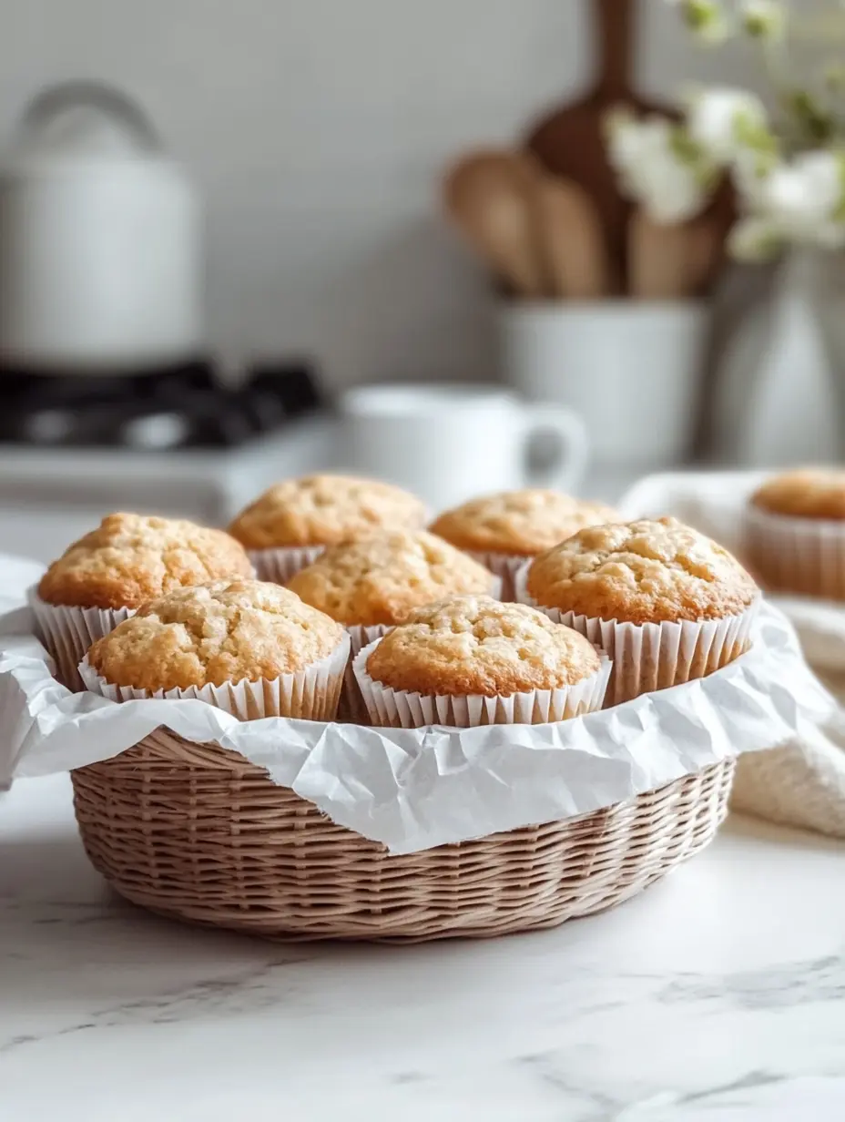 Mini Dessert Muffins Recipe Basket of bite-sized dessert muffins with golden tops