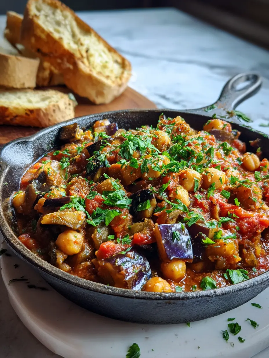 mediterranean-eggplant-stew Easy Mediterranean eggplant stew in one pot